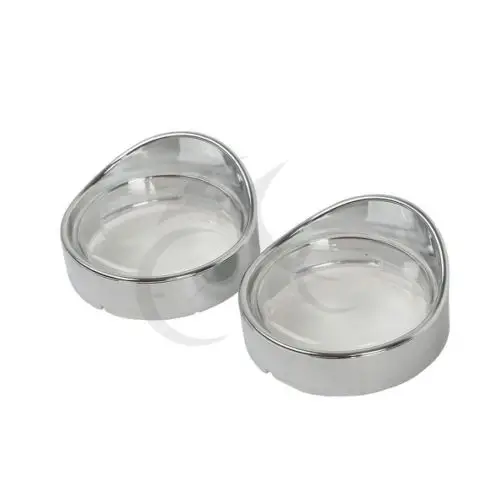 2 шт. Прозрачная крышка для объектива с поворотником козырек Harley Road King FLHX FLTRI |