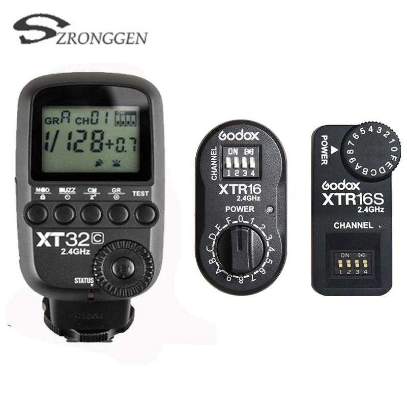 Беспроводной триггер Godox XT32 E TTL i 2 4G для Canon Nikon TT685 V860 II V850 AD360 AD180|for canon|godox ad180godox v860
