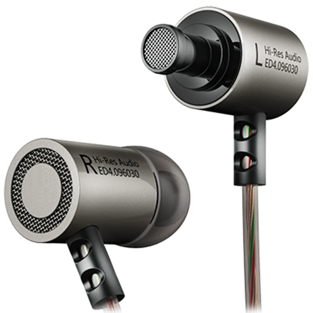 KZ ED4 Металл стерео Наушники с HD Микрофон для телефона HiFi гарнитура бас ухо
