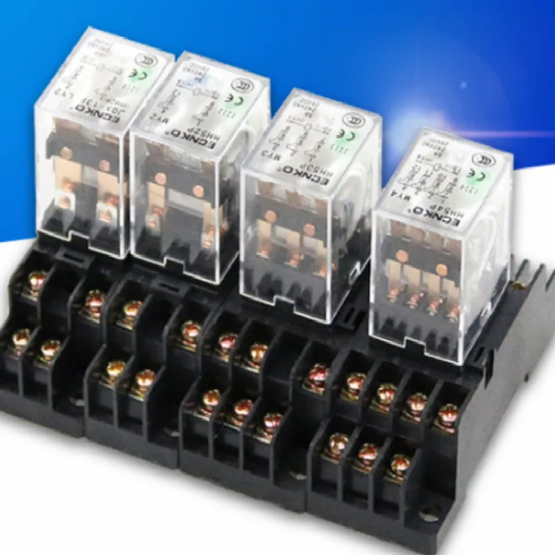 5A 11 футов прочной HH53P AC220V AC110V промежуточное электромагнитное реле 220v 110V реле 12v реле 24v DC12V DC24V