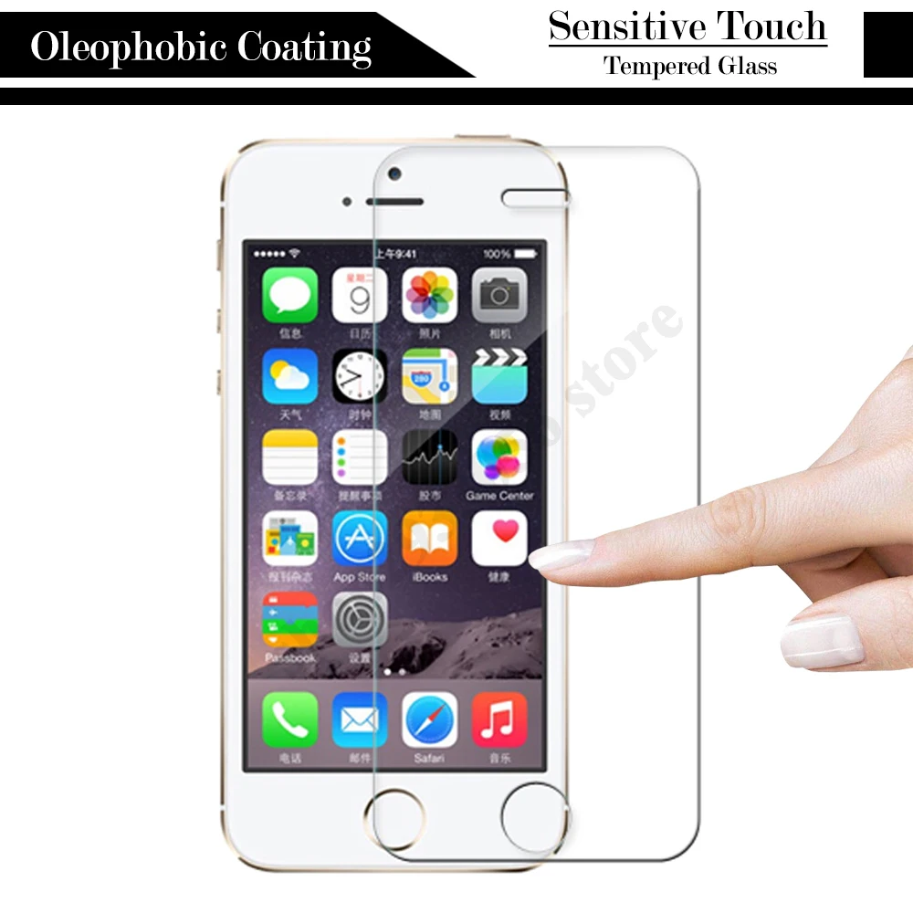 Защитное стекло для iPhone SE 5S 5SE 5 5C C5 S5 | Мобильные телефоны и аксессуары