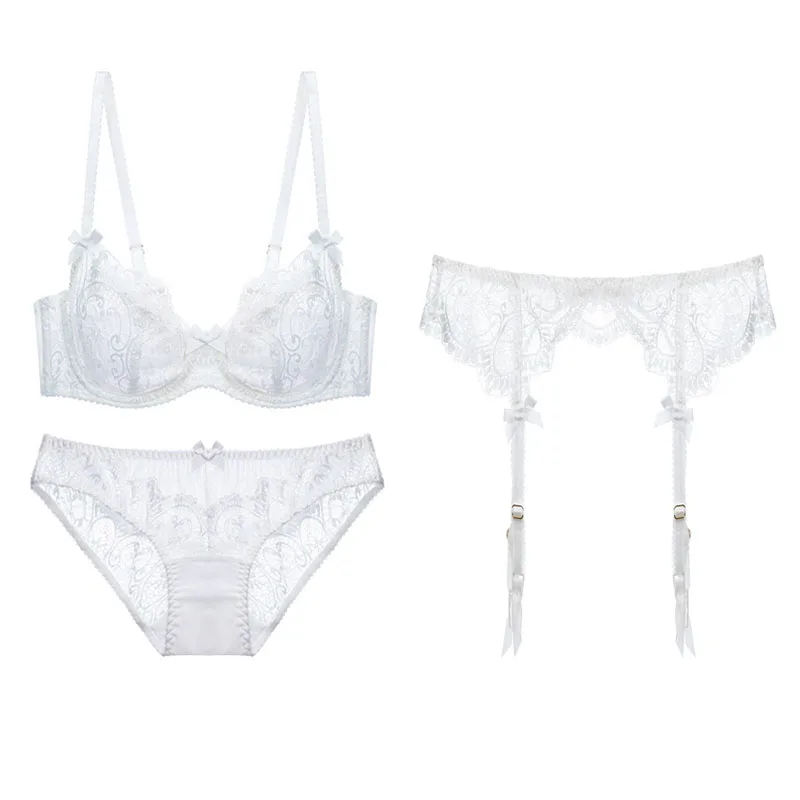 2018 брендовые модные кружевные ультра тонкие прозрачные секции без подкладки 3/4