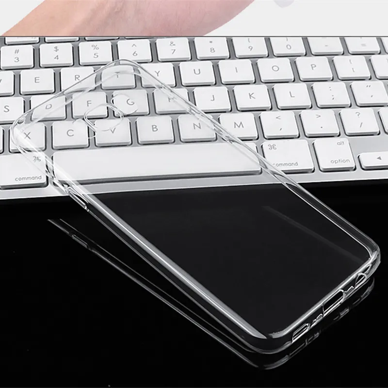 Ультратонкий Прозрачный мягкий ТПУ чехол для Samsung Galaxy A8 S6 S5 S7 S8 Edge Plus S3 S4 mini Note 3 4 5 8