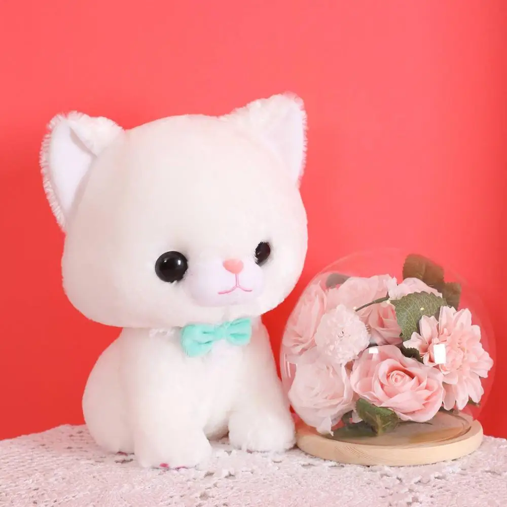 As picture 1 шт., милая кошка, Новое поступление, милый котенок Peluche, игрушка, кот, чучело, плюшевая кошка, мягкая игрушка, плюшевая кукла для маленьких девочек, детей - Цвет: As picture