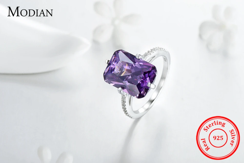 Modian Instagram, новинка, классика, модные, 925 пробы, серебряные, роскошные кольца для женщин, юбилей, обручальные ювелирные изделия, серебряное кольцо, Anel