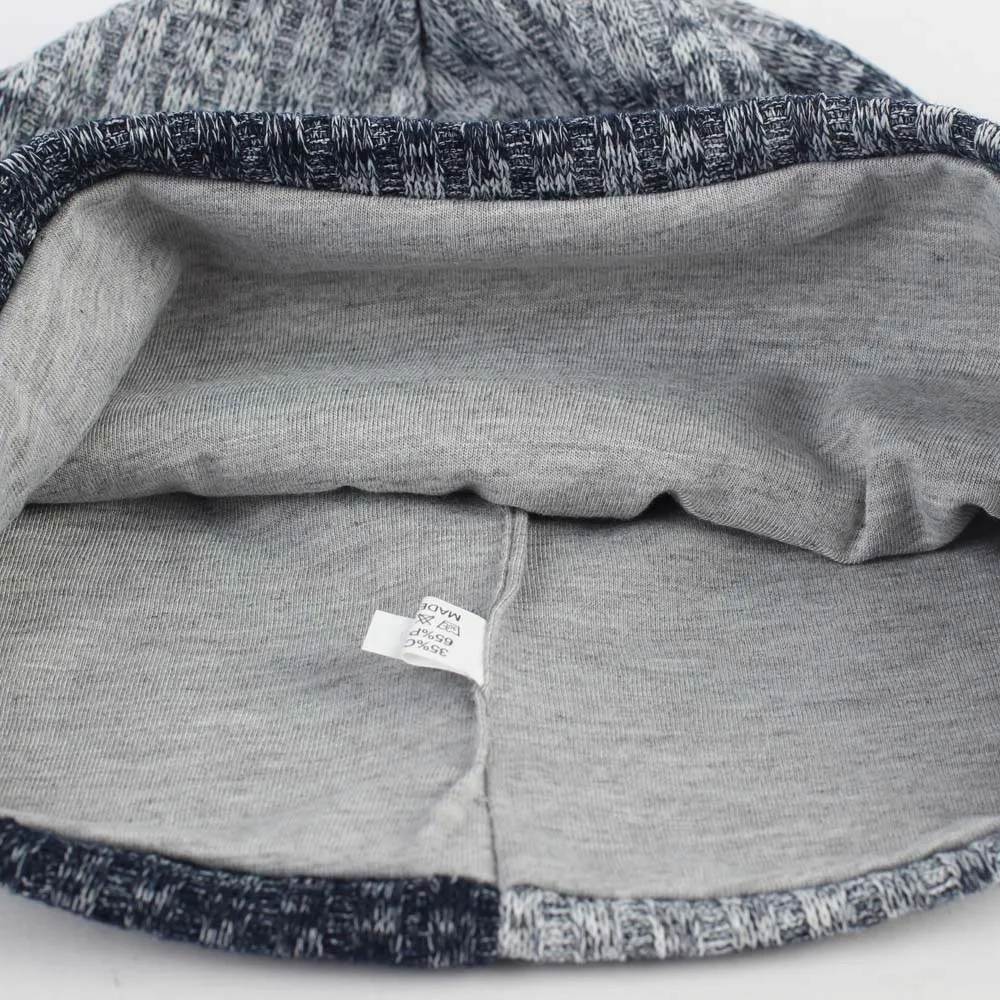 Шапка Унисекс Skullies Beanies 2018 Новая Осенняя Вязаная Шапка-бини для женщин и мужчин