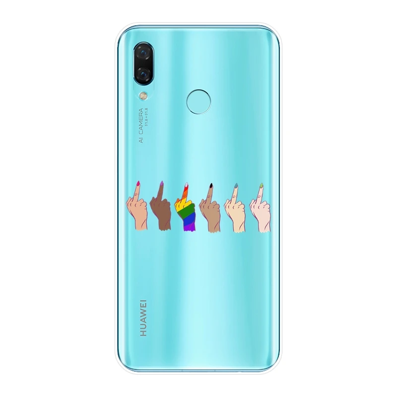 Feminist Girl Power задняя крышка для Huawei Nova 2i 3 3I 3E 2 Lite Plus Мягкий силиконовый чехол