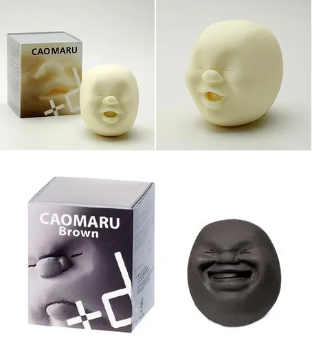 Японский дизайн Cao Maru Caomaru 4 шт./лот шарик для лица с защитой от стресса|vent human face