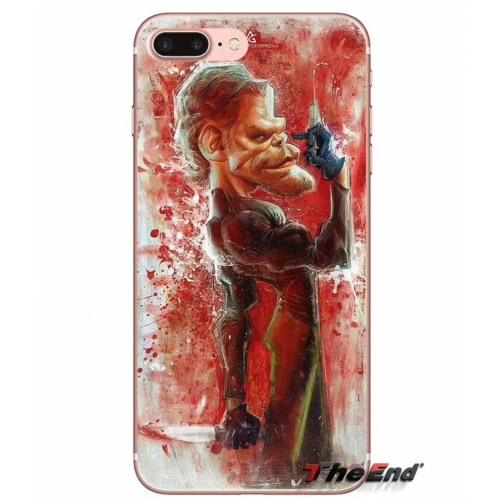 Для iPhone X 4 4S 5 5S 5C SE 6 6S 7 8 Plus Samsung Galaxy J1 J3 J5 J7 A3 A5 2016 2017 Dexter Morgan|Чехлы-накладки| |