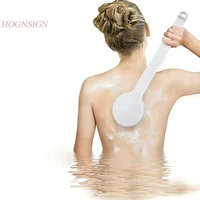 bathing artifact bath brush long handle soft hair towel tool back body cleansing care stress relax shower massager