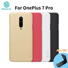 Чехол-накладка Nillkin для OnePlus 7 Pro, жесткий, матовый, из поликарбоната, с держателем в подарок