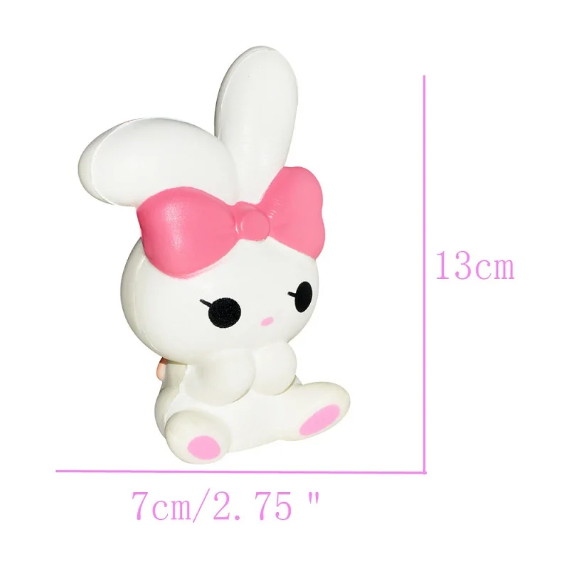 Jumbo Kawaii Прекрасный кролик хлеб крем ароматизированные медленно поднимающиеся