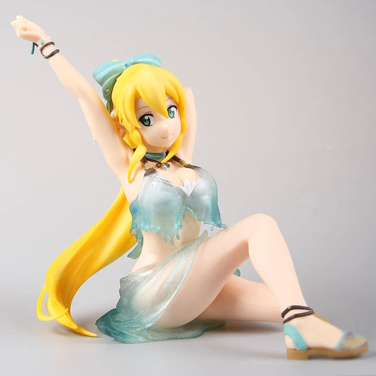 PrettyAngel-Подлинная Коллекционная Фигурка Banpresto EXQ Sword Art Online Memory Defrag Leaf | Игрушки и