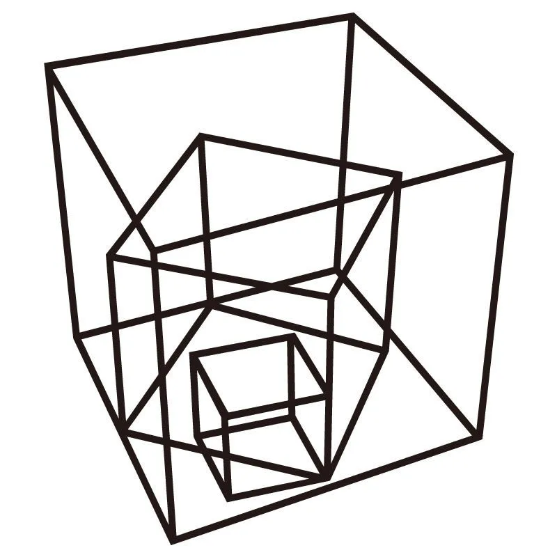 3D геометрические наклейки на стену с изображением медвежонка формы Наклейка