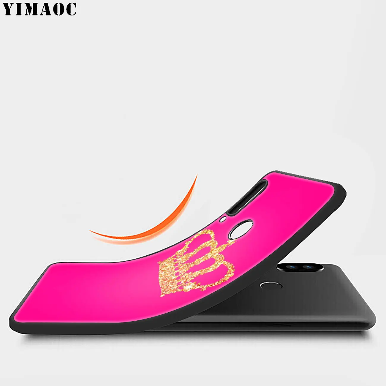 Мягкий силиконовый чехол YIMAOC PRINCESS Queen boss crown king для Huawei Honor 20 Pro 8C 8X 8 9 9X 10 Lite 7X 7A