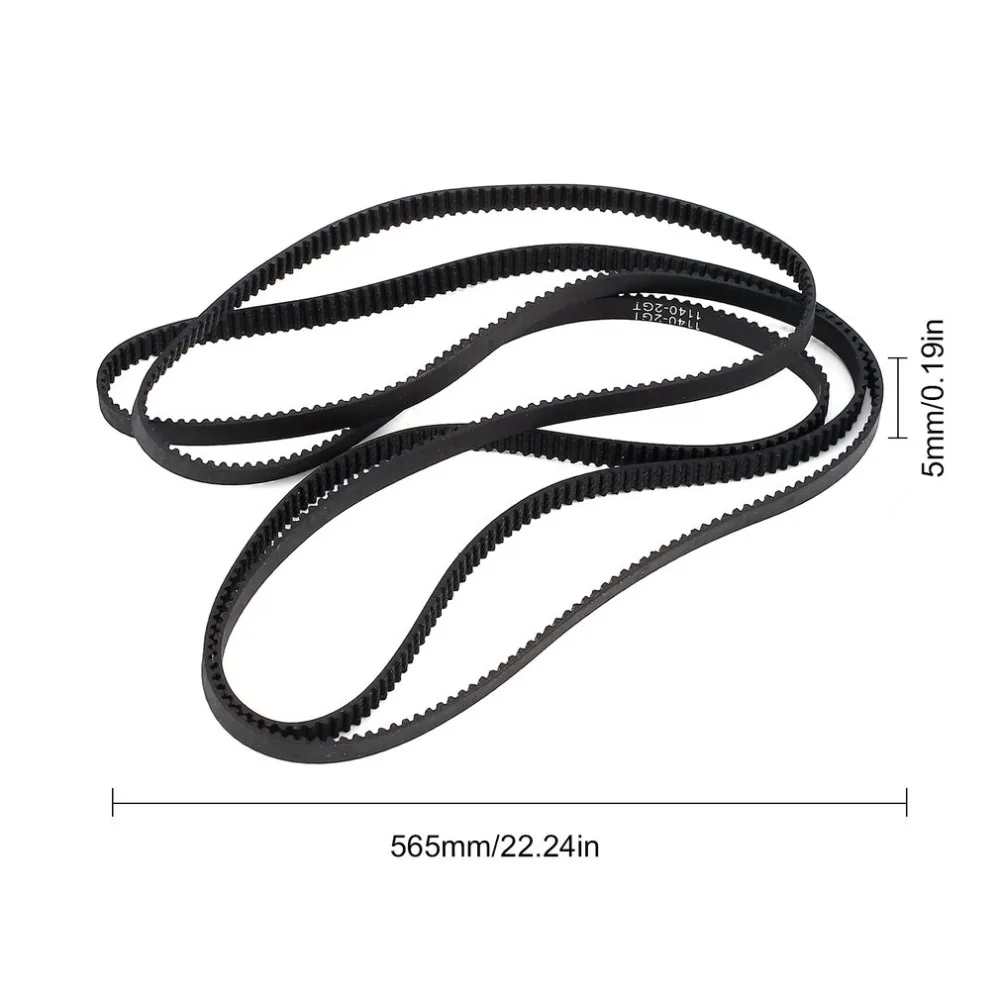 ALZRC Devil 380 Быстрый высокопроизводительный задний привод зубчатый ремень 1140 HTD 2