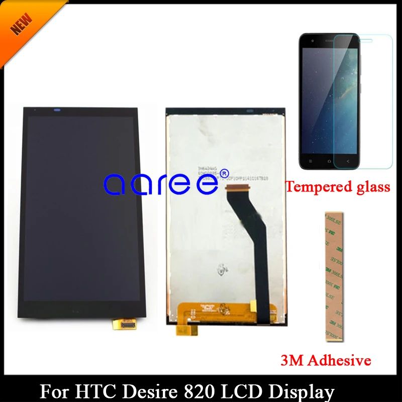 Фото ЖК дисплей класса AAA для HTC Desire 820 D820 сенсорный экран с цифровым - купить