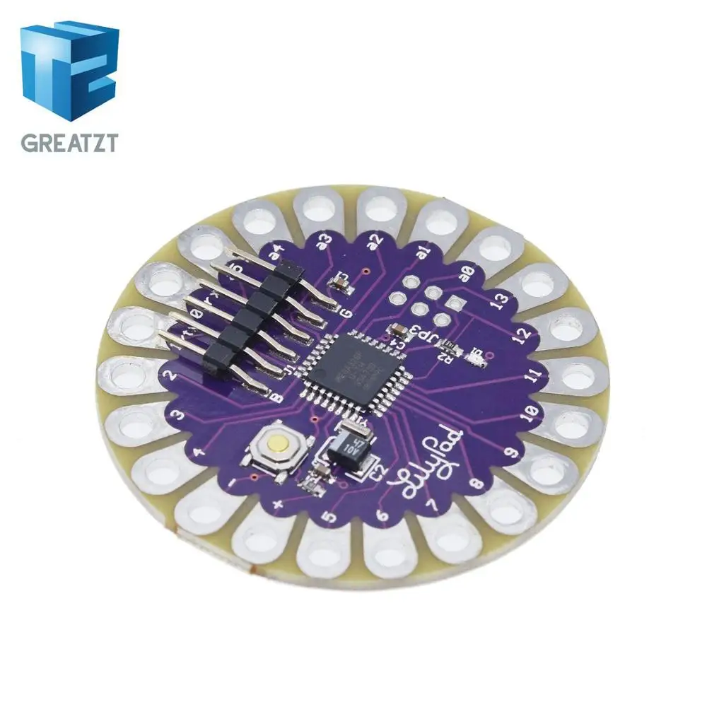 Материнская плата GREATZT LilyPad 328 ATmega328P ATmega328 16 м для Arduino|Интегральные схемы| |