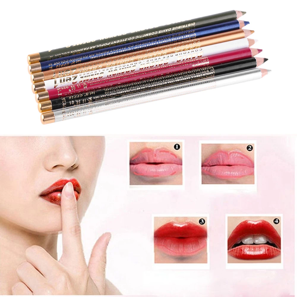 Новинка цветная водостойкая долговечная подводка для глаз 2 в 1 блестящая белая