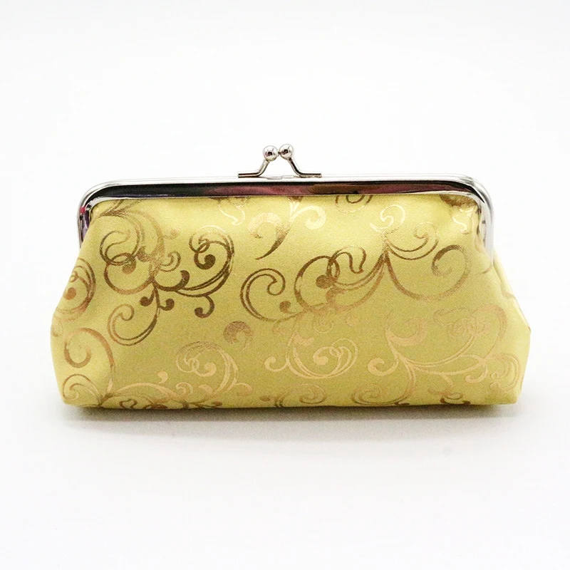 Новинка 2017 кошелек для монет Шелковый как национальный стиль ретро Дамская