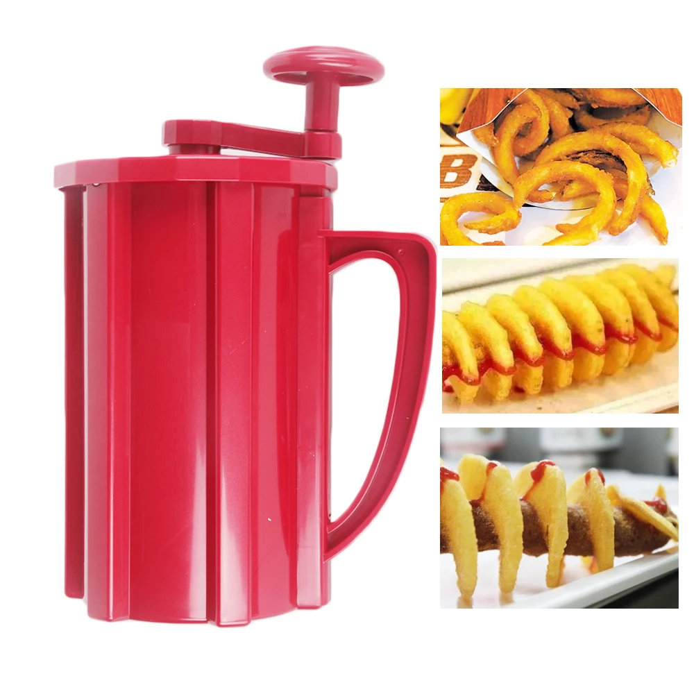 ITOP Многофункциональный закрученный в спираль резак для картофеля ручной