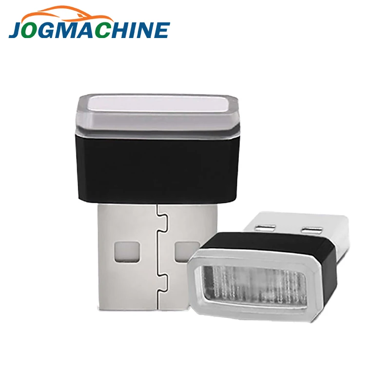 Дропшиппинг мини светодиод машины свет авто интерьер USB атмосферный Plug And Play