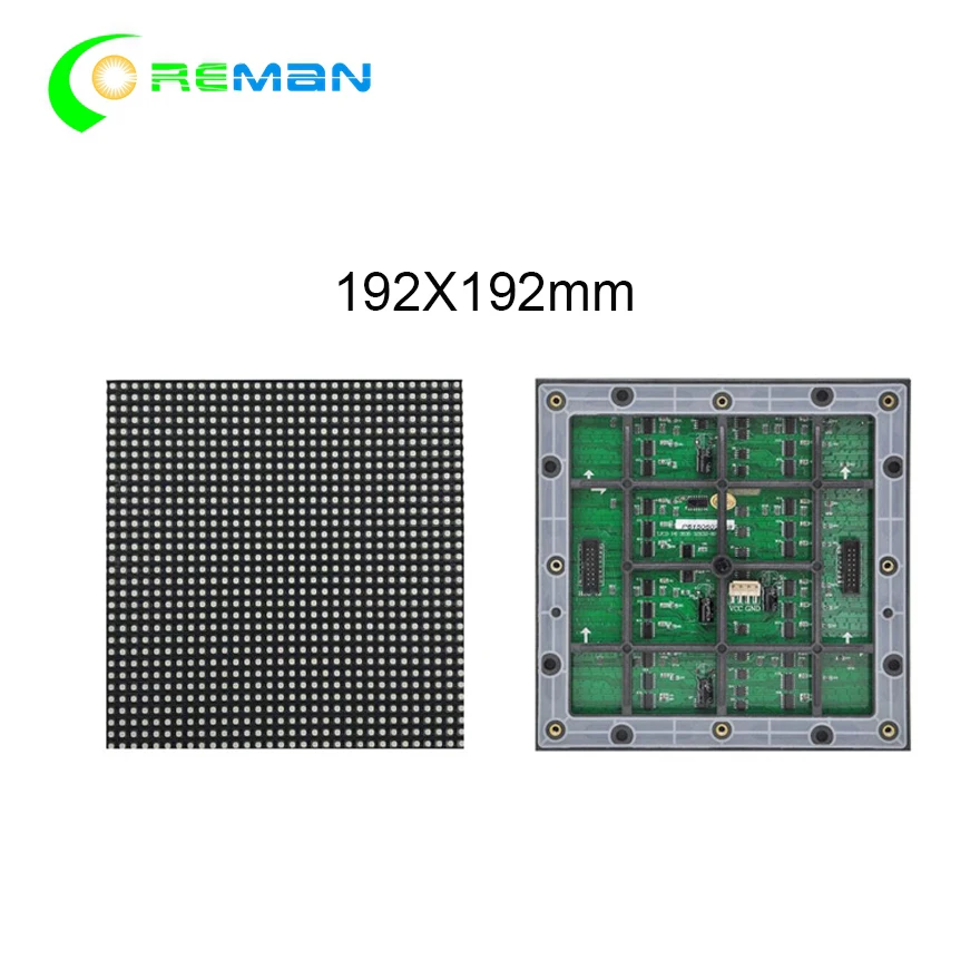 SMD Полноцветный P6 СВЕТОДИОДНЫЙ модуль панель для дисплея матрица