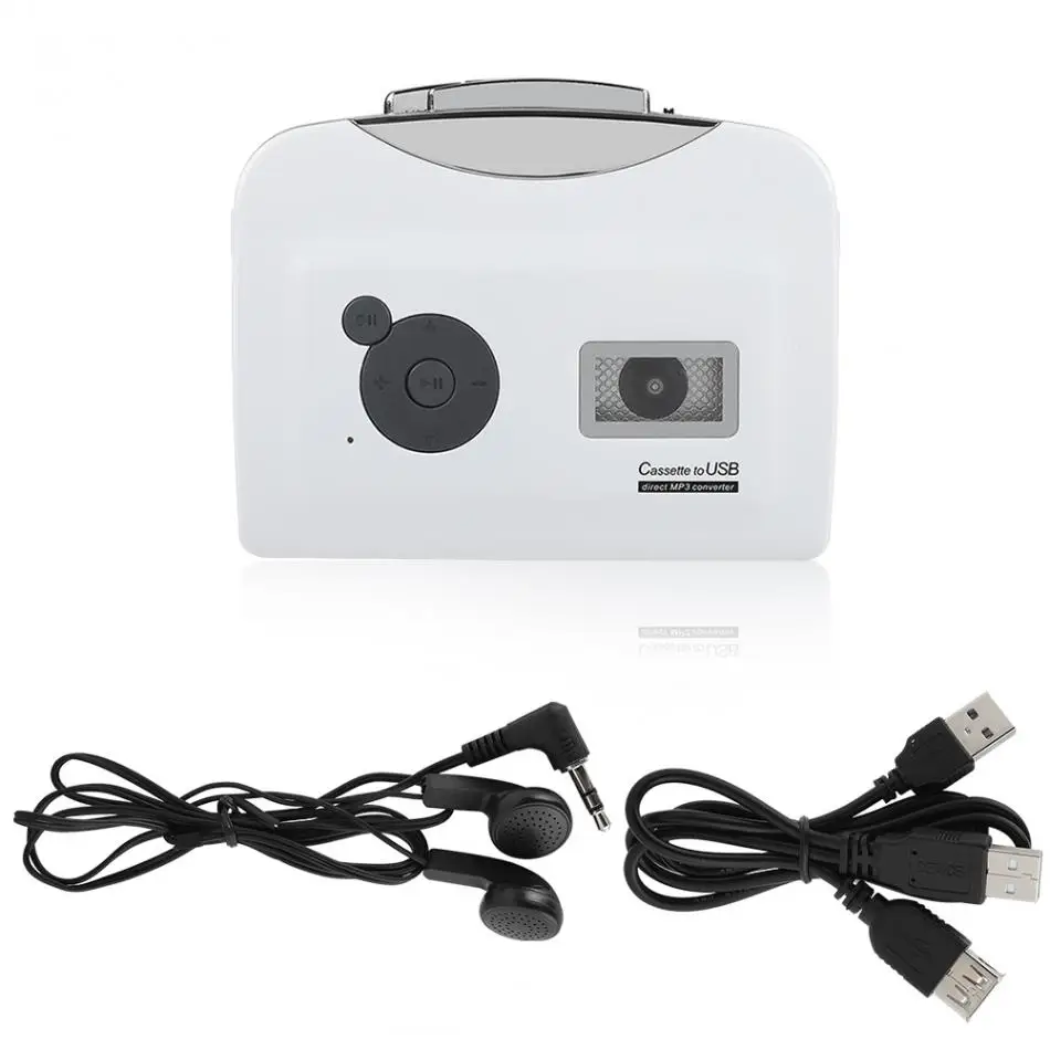 Портативная Кассетная лента для MP3 конвертера для Windows XP/Vista/7 Plug and play USB флеш-накопитель Захват аудио музыкальный плеер