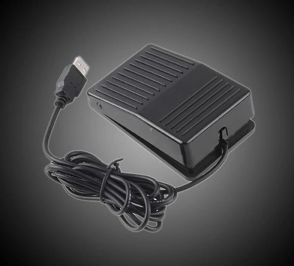 5 шт./лот, высокое качество, ножной переключатель с USB педалью, HID, компьютер, USB Action control Keybo