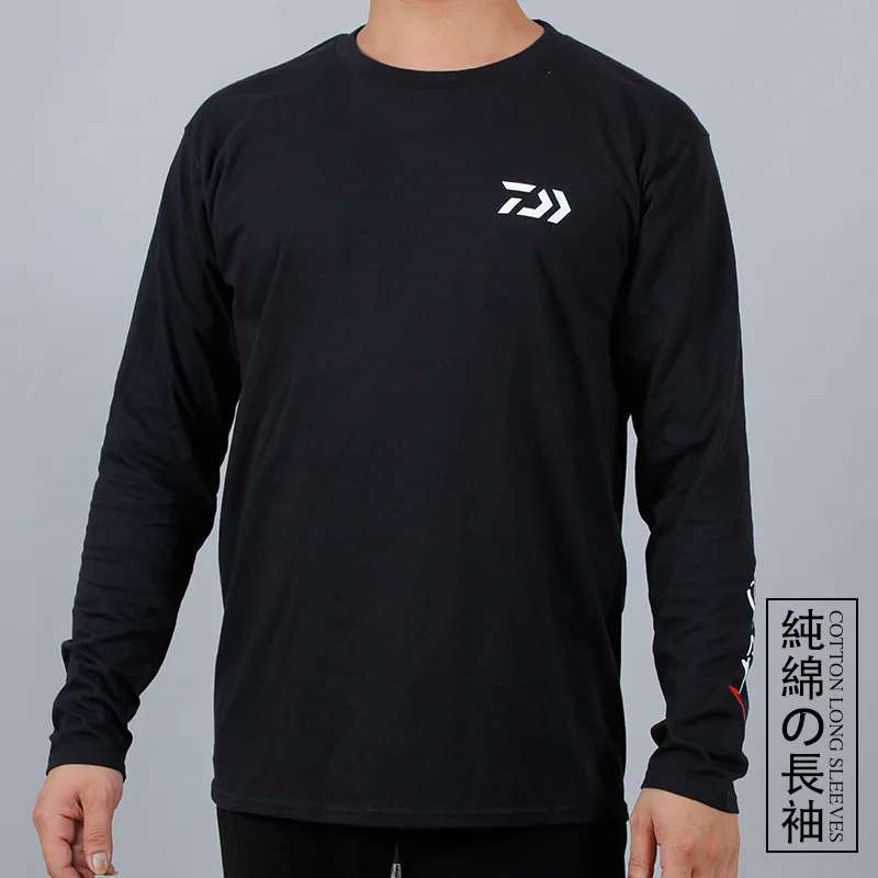 Осенняя Daiwa 2018 новая мужская одежда для рыбалки с длинным рукавом Уличная дышащая