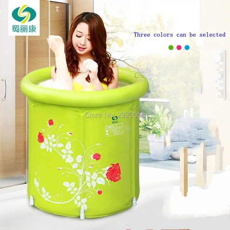 Складная ванночка Shu Li Kang надувная портативная взрослая утолщенная детская | Дом