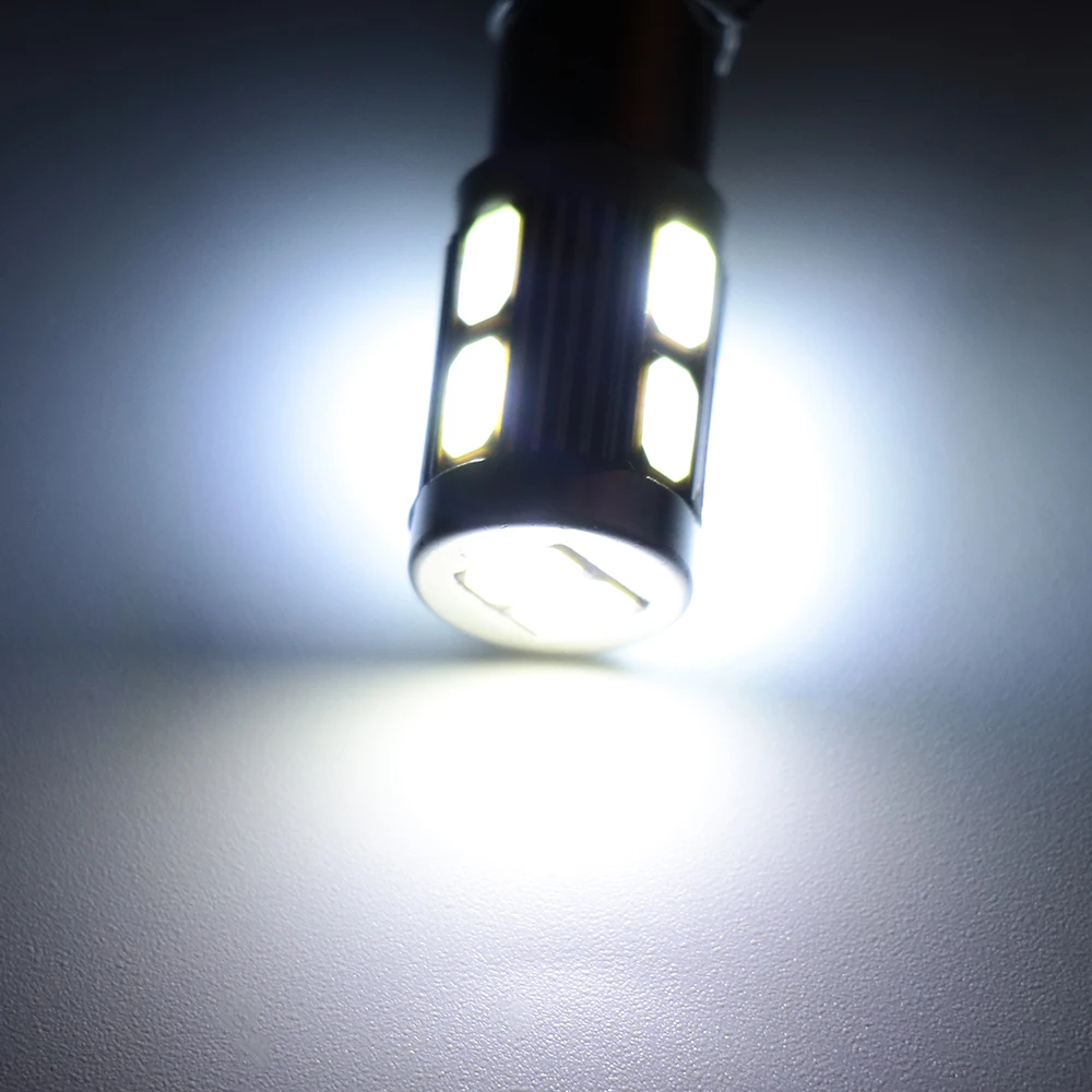 1 шт. BAX9S H6W 10SMD автомобисветильник поворотный сигнал светодиодный льные