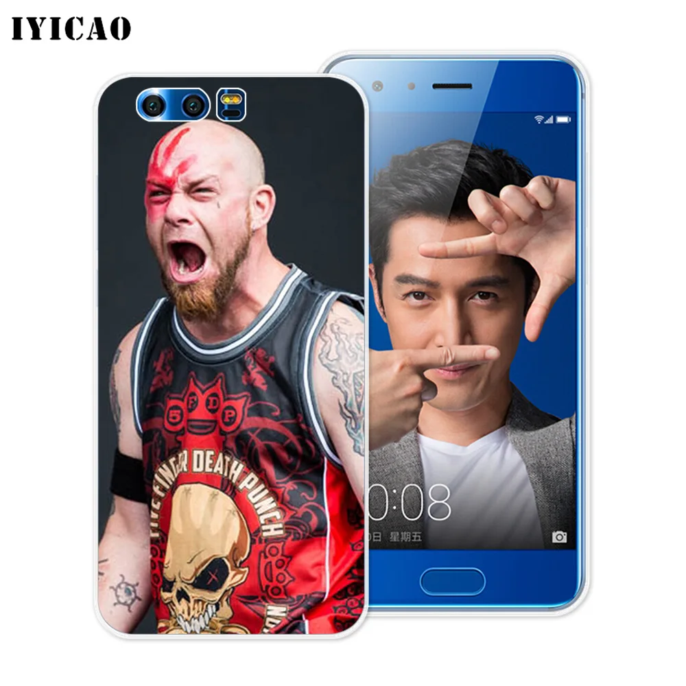 IYICAO Five Finger Death Punch FFDP Soft Silicone Case for Huawei Y9 Y7 Y6 Prime 2018 Honor 8C 8X 8 9 10 Lite 7X 7C 6A 7A Pro | Мобильные