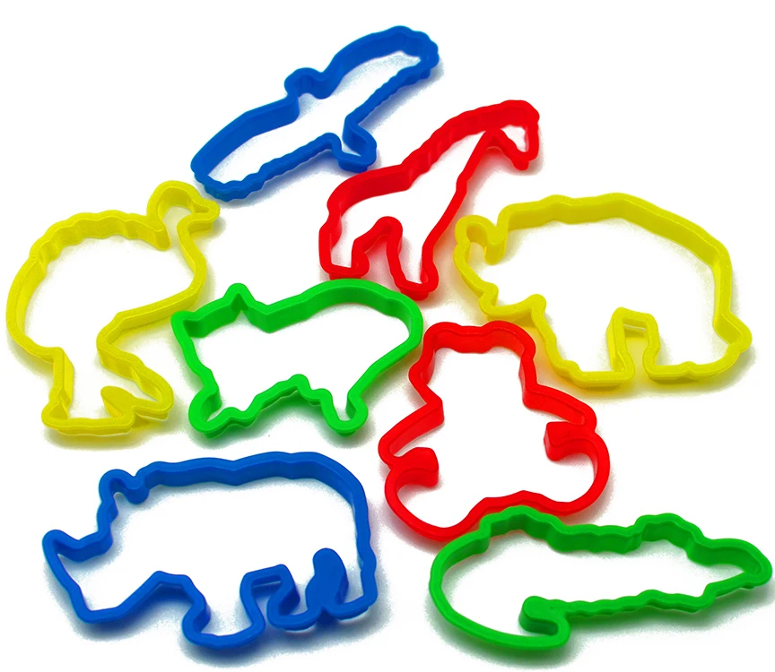 1 компл. Пластик творческий 3D скотный двор пены Магнитная глины НИС плесень