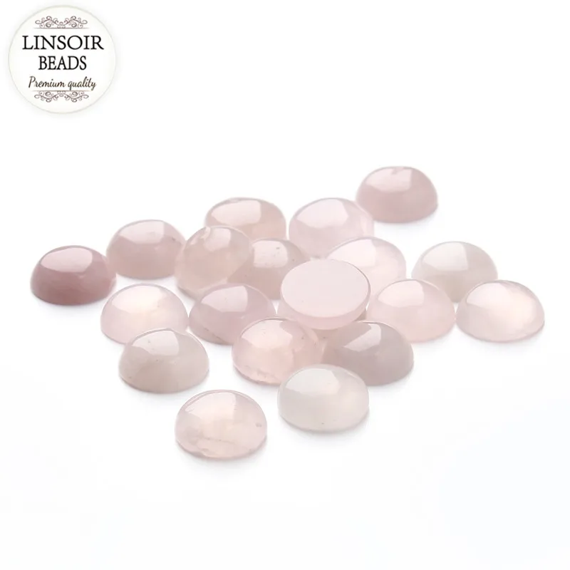 Круглые Бусины Из Натурального Розового Кварца диаметр 10 мм 20 шт./лот бисер из