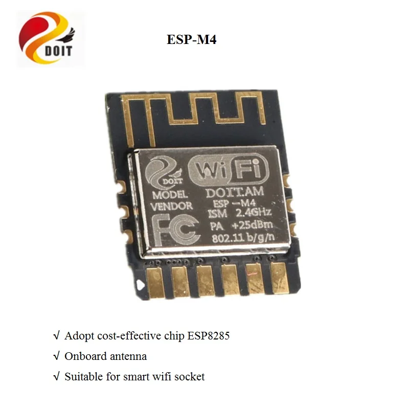 ESP-M4 Сделайэто модуль Wi-Fi ESP8266 ESP8285 ESP-12E ESP-12F ESP-F ESP-M1 ESP-M2 DT-06 ESP-01s ESP-07 Wroom-02 ESP32 2,4G XH-NF-01 RC игрушки - Цвет: ESP-M4