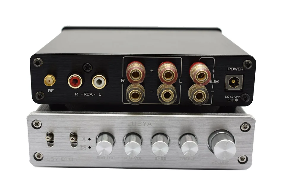 CSR8635 Bluetooth 4,0 TPA3116 2,1 высокой мощности HIFI сабвуфер усилитель доска класса D amplificador аудио 2*50 Вт+ 100 Вт B2-004