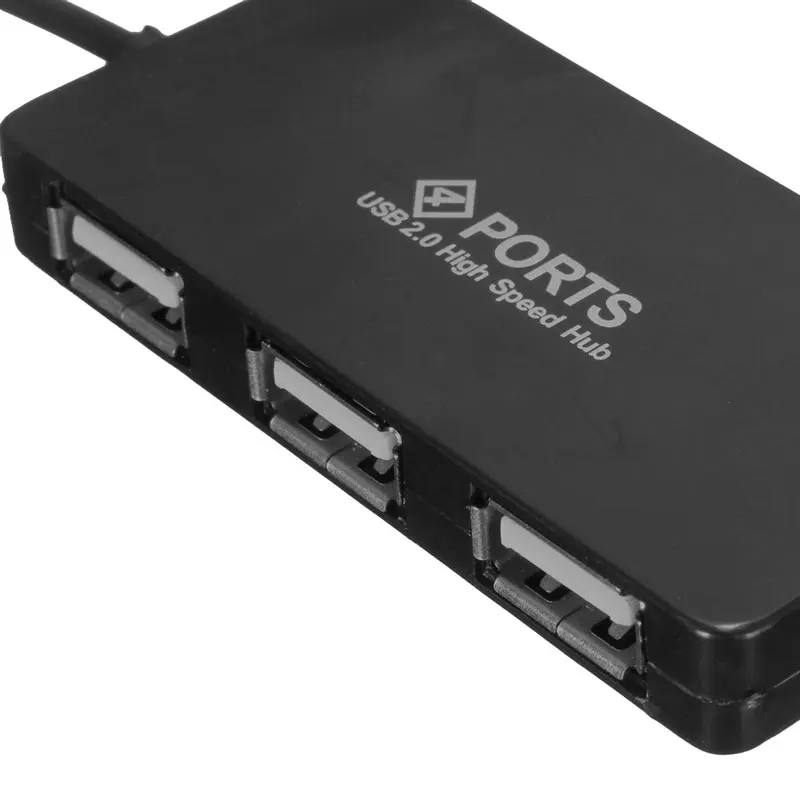 Высокоскоростной USB 2 0 концентратор 4 порта 480 Мбит/с концентраторы для ноутбука