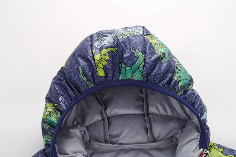 Jackets for Girls Children Jacket Winter Warm Baby Boys Dinosaur Outerwear Girls Cartoon Spring Coat Kids Hooded Coat Clothing