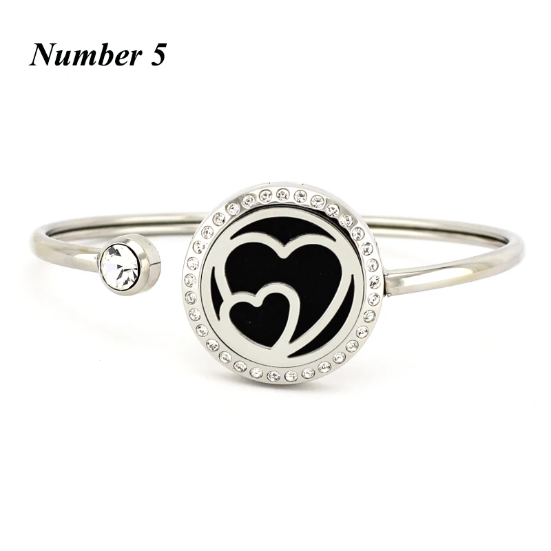 Браслет из нержавеющей стали с диффузором эфирного масла 20 мм 25 | Украшения и