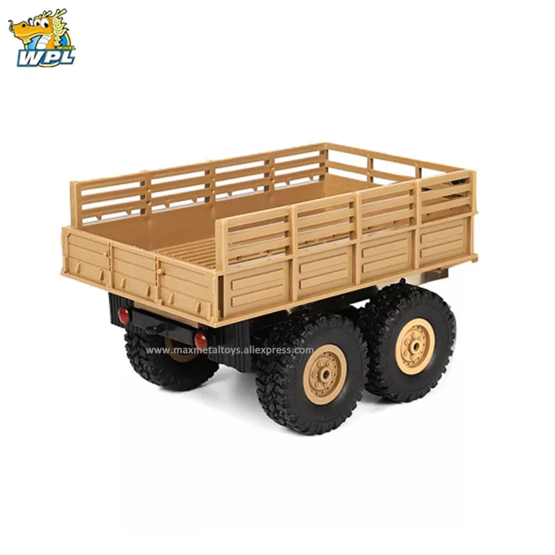 WPL Upgrade B16 B24 B36 4WD 6WD Военная Подвеска для грузовика обновленный 4 х колесный прицеп