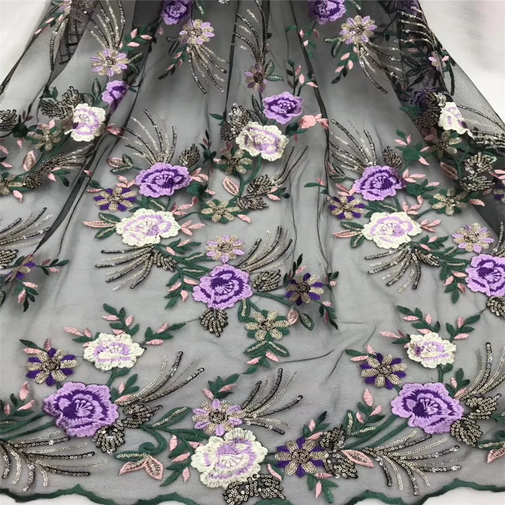 Кружевная 3D ткань для свадьбы в нигерийском стиле высокое качество 2018 кружевная