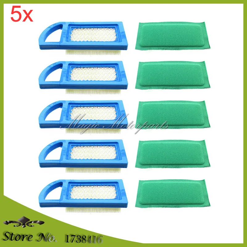 5x воздушный фильтр ДЛЯ Briggs &amp Stratton 613022 650821 697152 698413 797007 794421 5079 4213 697292 4212 21A902 21A907 21A977