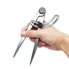 Дистанционный компас, регулируемый Вращающийся Кожаный инструмент для рукоделия, рукоделие, кромка, разделитель крыльев, крест, Компасы LBShipp