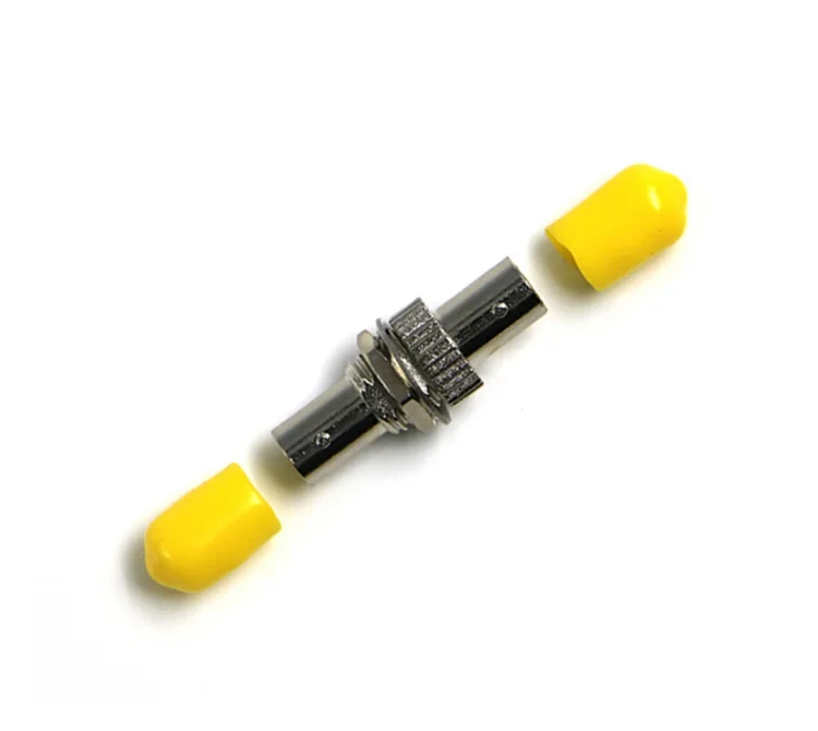 

QIALAN ST/UPC to ST/UPC Simplex Multi mode Metal Fiber Optic Adapter