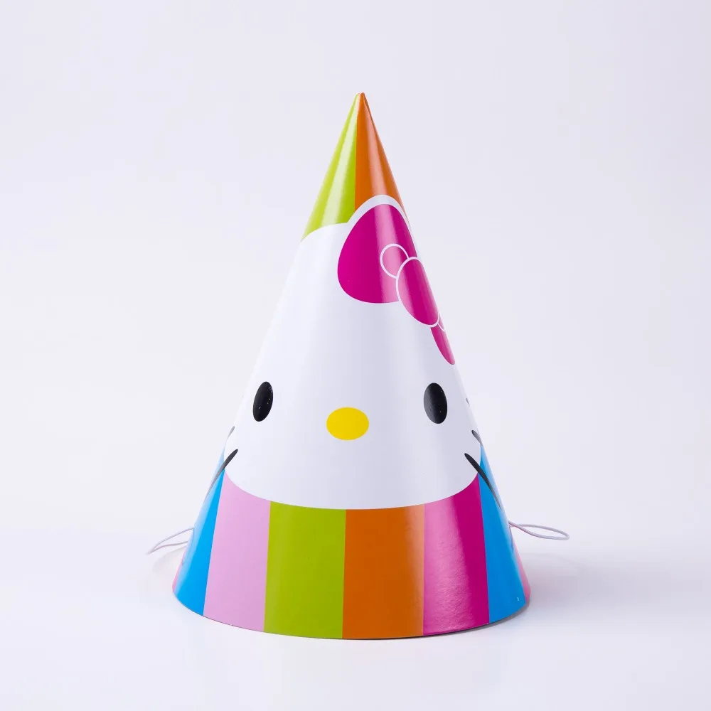 Детские одноразовые тарелки hello Kitty вечерние наборы для украшения свадебных