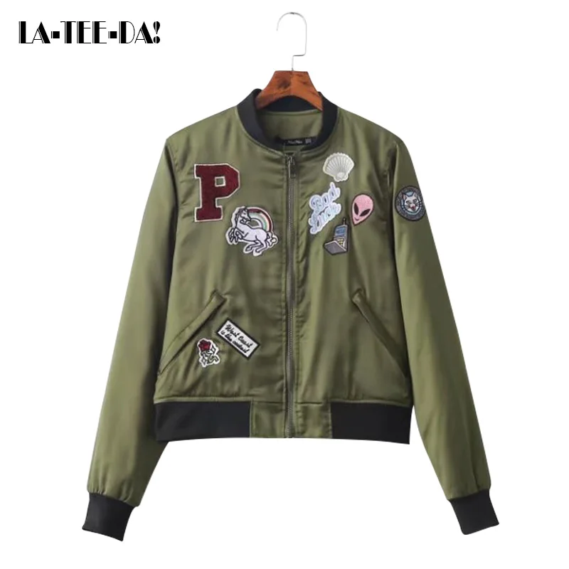 Ltd 15 elyq новый патч Дизайн куртка Для женщин сращены пальто леди молния лоскутное