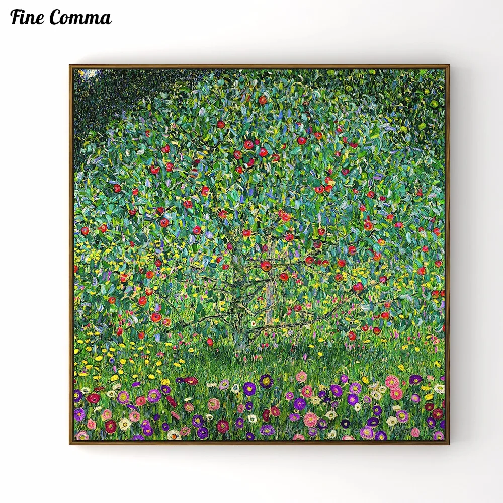 Apple Tree Gustav Klimt Ручная роспись Картина маслом Воспроизведение жикле печать копия