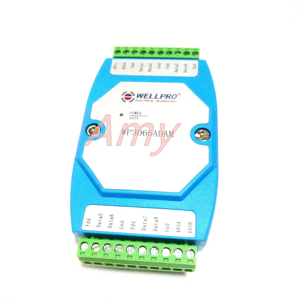 Модуль сбора температуры DS18B20 8 raods RS485 MODBUS связи|communication module| |