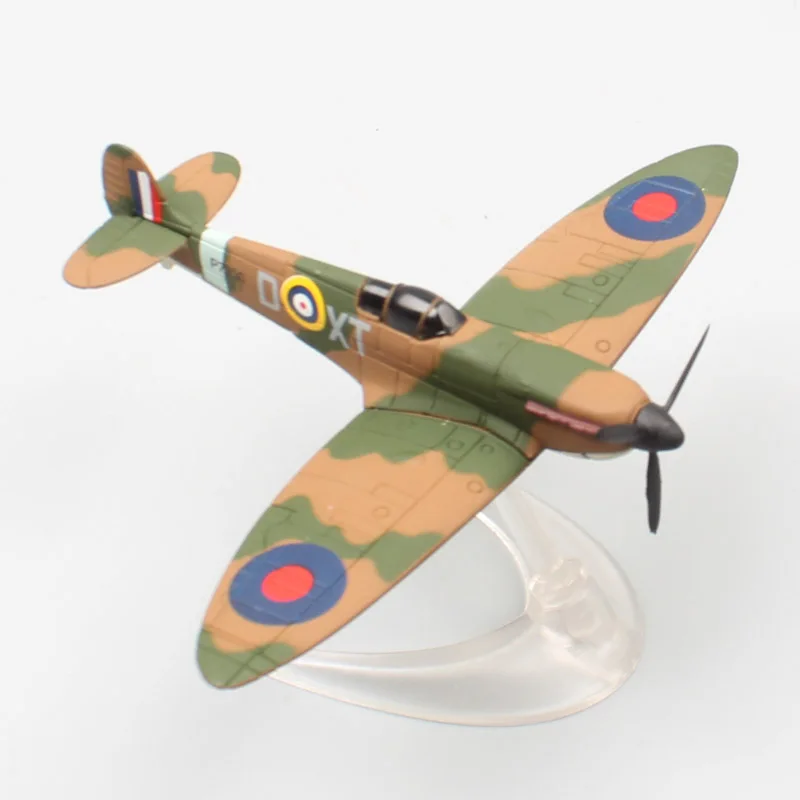 Childs 8 см маленький классический корги Второй мировой войны RAF супермарин Spitfire истребитель литье под давлением автомобиль самолет масштаб самолета металлические модели Миниатюрные